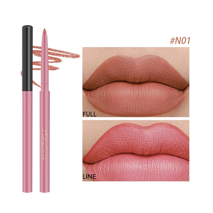 18 color non stick cup waterproof moisturizing long lasting lip liner