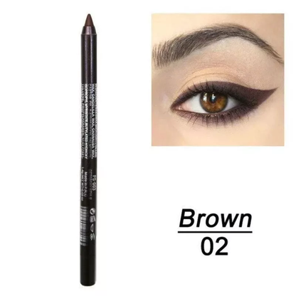 Long lasting colored eyeliner