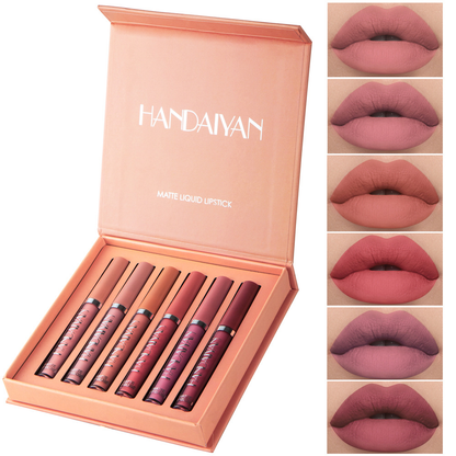 6 Piece Matte Liquid Lipstick