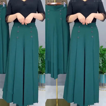 2024 New ✨Stylish Pleated Wide-leg Pants-🔥(Buy 2 Free Shipping)