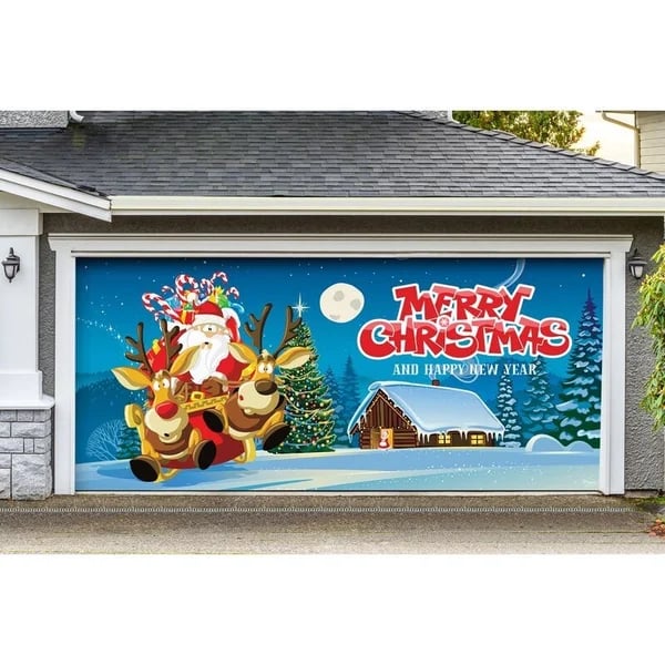 Last Day Sale 49% OFF - Christmas 2024 Garage Door Decoration