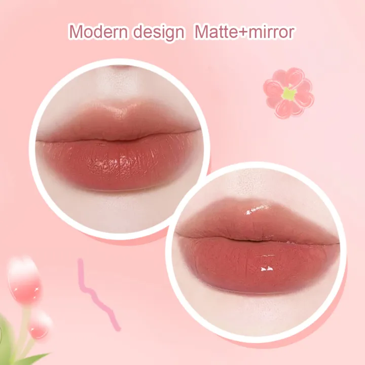 Double Ended Silky Glossy Smudgeproof Lipstick