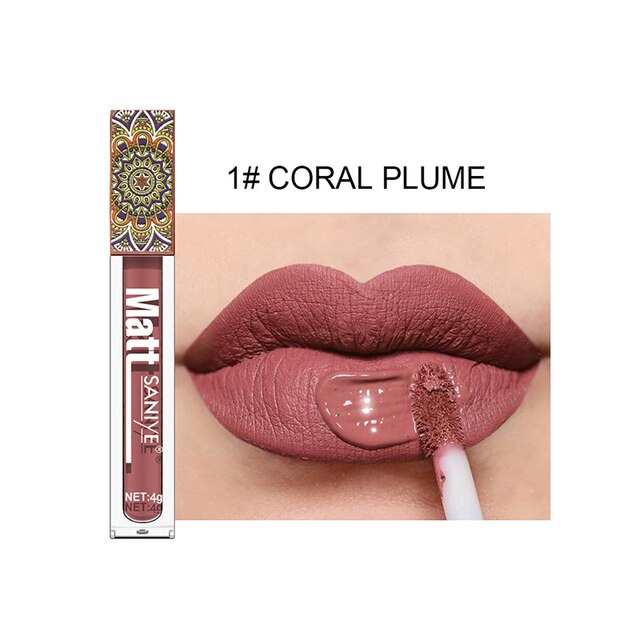 WATERPROOF LONG LASTING MATTE LIQUID LIPSTICK