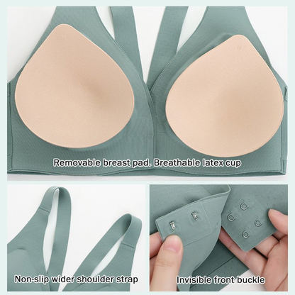 2023 New Front Buckle Wireless Bra