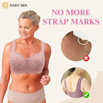 Daisy Bra - LAST DAY SALE BUY 1 GET 2 FREE(Please add 3 pcs to cart) - Comfortable & Convenient Front Button Bra