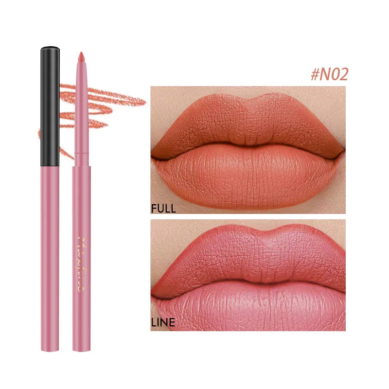 18 color non stick cup waterproof moisturizing long lasting lip liner