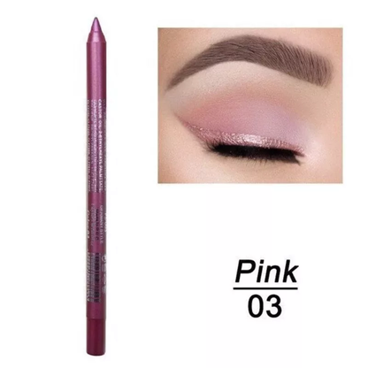 Long lasting colored eyeliner