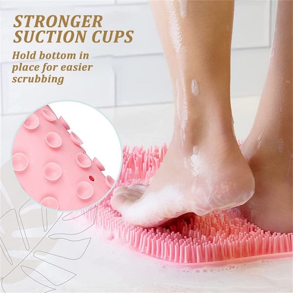 Summer Hot Sale-Shower Foot & Back Scrubber Massage Pad