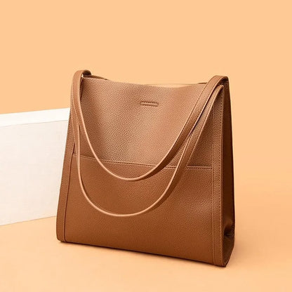 ⏰Last Day Promotion 70% OFF⏰Solid color simple genuine leather shoulder bag