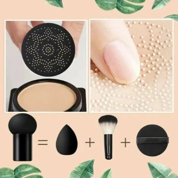 Tri Color Mushroom Head Air Cushion BB Cream