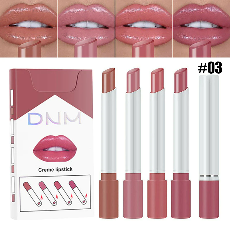 4PCS E PIPE COLOR CHANGING CIGARETTE LIPSTICK SET