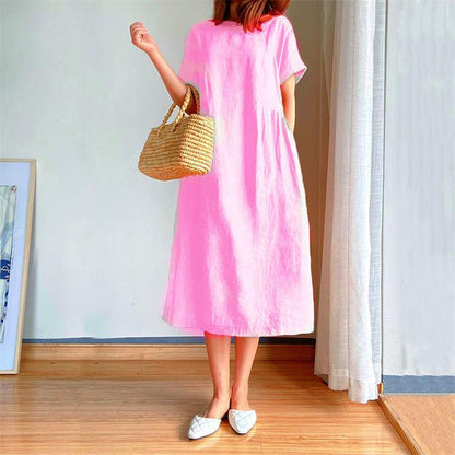 Japanese Style Linen Cotton Dress（🔥Buy 2 Free Shipping🔥）