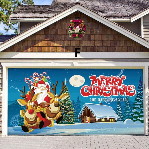 Last Day Sale 49% OFF - Christmas 2024 Garage Door Decoration