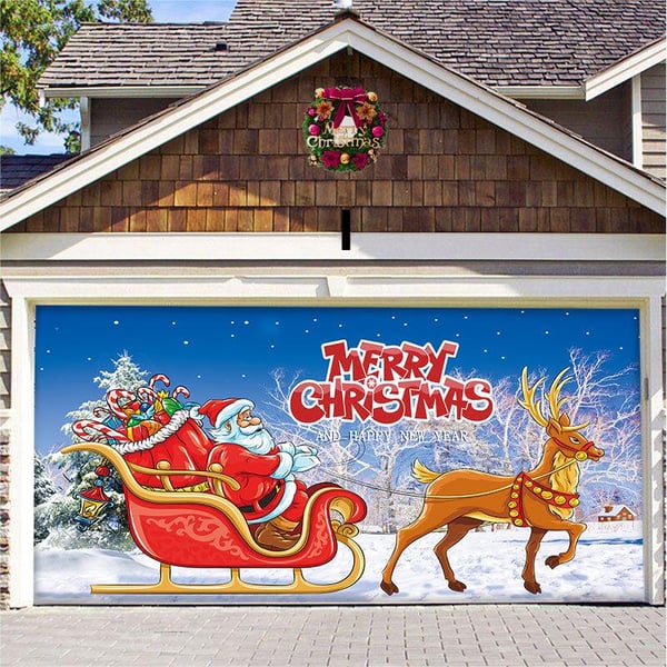 Last Day Sale 49% OFF - Christmas 2024 Garage Door Decoration