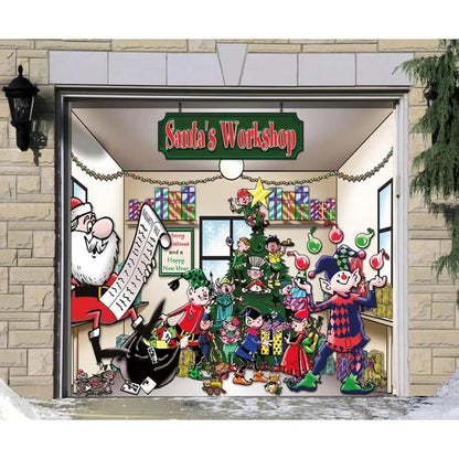 Last Day Sale 49% OFF - Christmas 2024 Garage Door Decoration