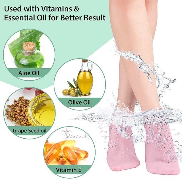 (BUY 3 SAVE 20%🔥)-Women's Foot Care Silicone Socks