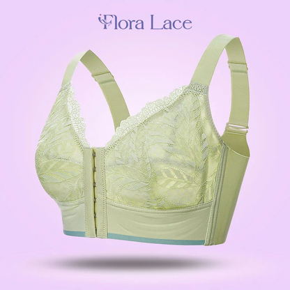 Front Closure Wireless Support Bra