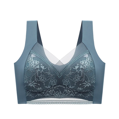 Womens Lace Ice Silk Bra