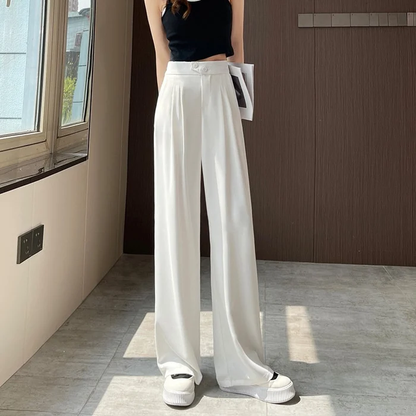 🔥 ComfiChic - Elastic Waist Wide Leg Casual Pants  (Buy 2 Free Shipping)