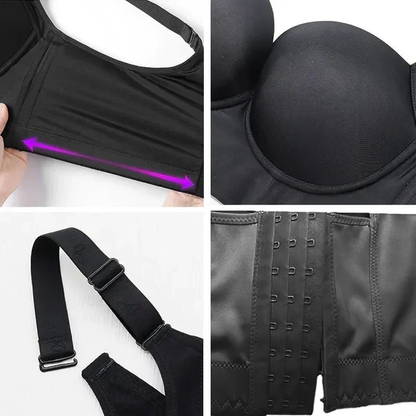 Fashion Deep Cup Sculpting Uplift Bra