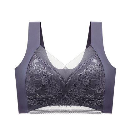 Womens Lace Ice Silk Bra