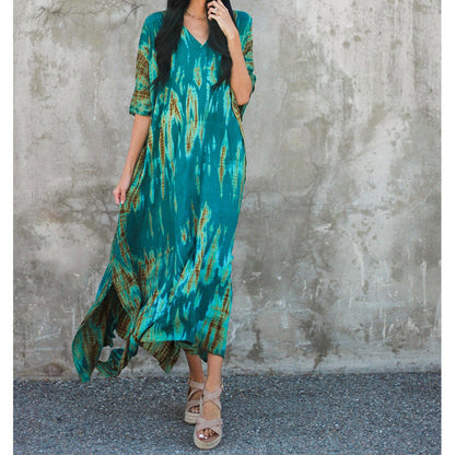 💃Loose, casual Caftan,Beach dress(❤️Buy 2  Free Shipping❤️)