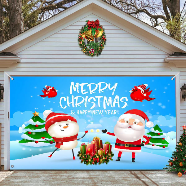 Last Day Sale 49% OFF - Christmas 2024 Garage Door Decoration