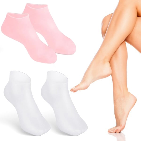 (ACHETER 3 ÉCONOMISEZ 20%🔥) -Chaussettes en silicone pour soins des pieds pour femmes 