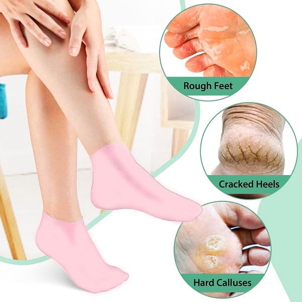 (BUY 3 SAVE 20%🔥)-Women's Foot Care Silicone Socks