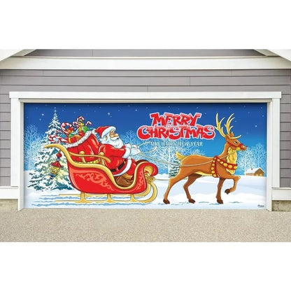 Vente du dernier jour 49% de réduction - Décoration de porte de garage de Noël 2023