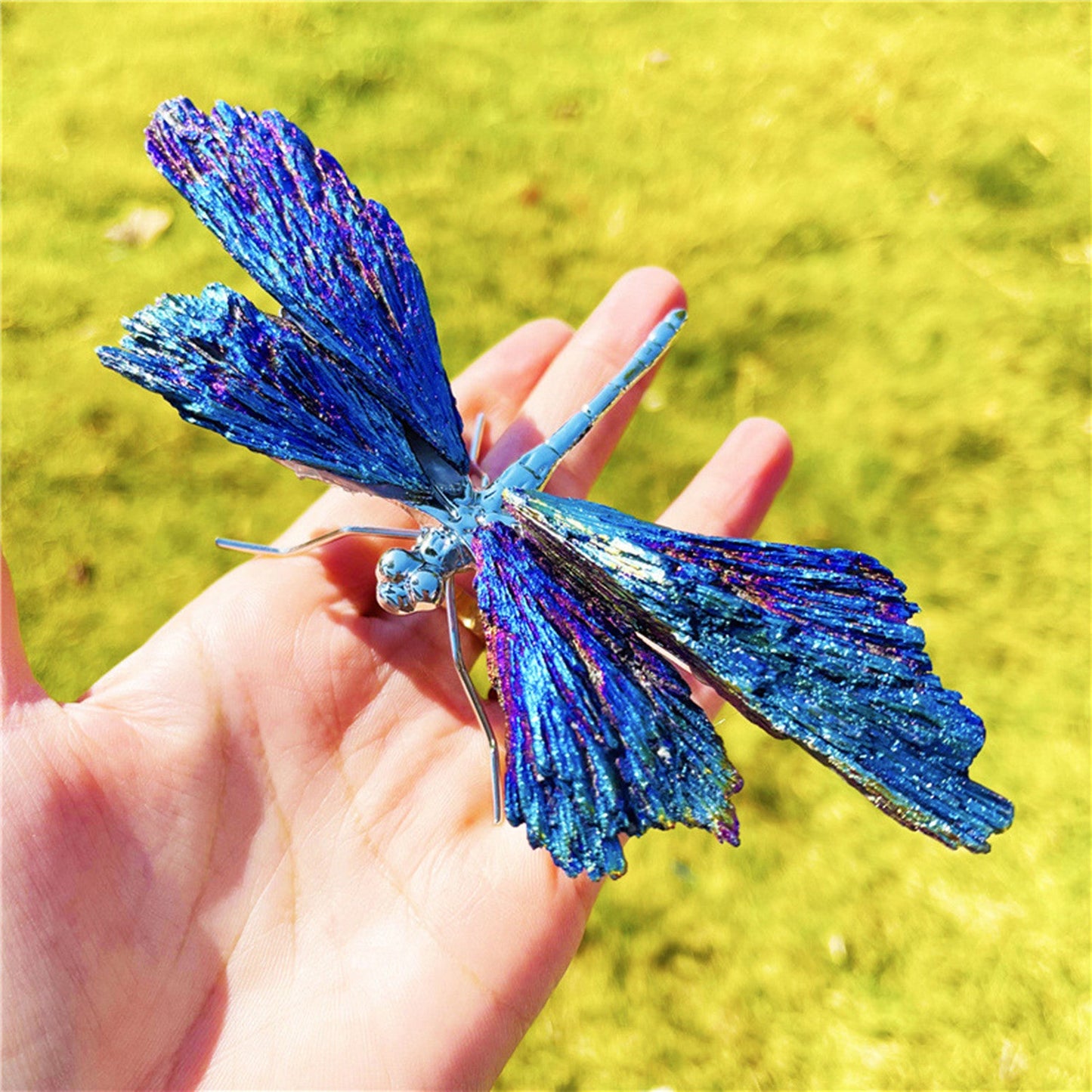 AURA TOURMALINE KYANITE LIBELLULE