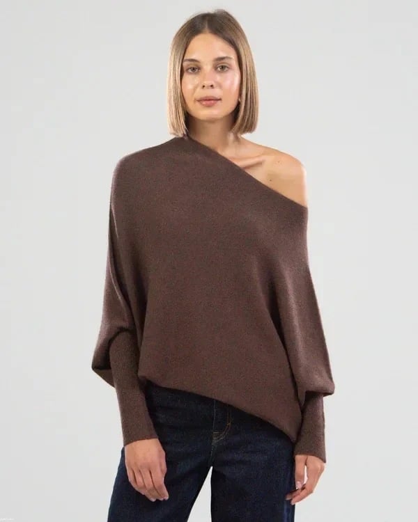 💥New Hot Sales - 70% OFF💥 Asymmetric Draped Jumper