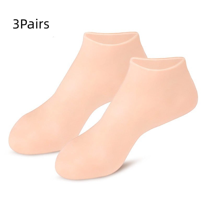 (ACHETER 3 ÉCONOMISEZ 20%🔥) -Chaussettes en silicone pour soins des pieds pour femmes 