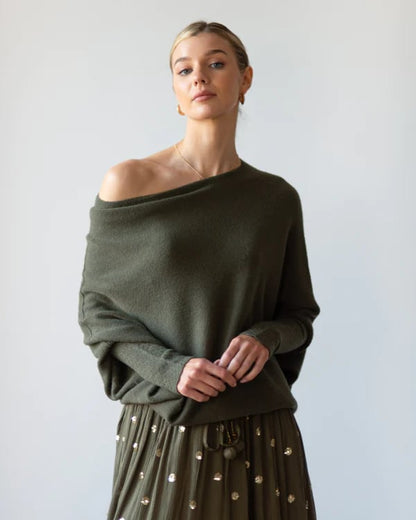 💥New Hot Sales - 70% OFF💥 Asymmetric Draped Jumper