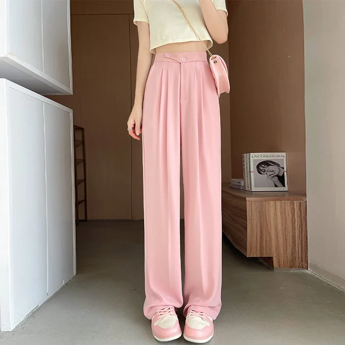 🔥 ComfiChic - Elastic Waist Wide Leg Casual Pants  (Buy 2 Free Shipping)