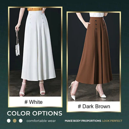 2024 New ✨Stylish Pleated Wide-leg Pants-🔥(Buy 2 Free Shipping)