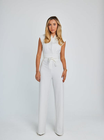 Women's Sleeveless Wide-Leg Jumpsuit-BUY 2 FREE SHIPPING