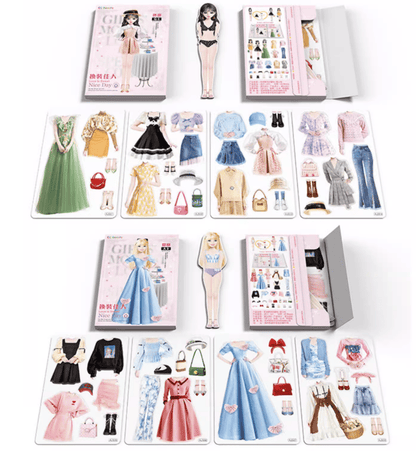 (🎁2024-Christmas Hot Sale🎁)Magnetic Dress Up Baby