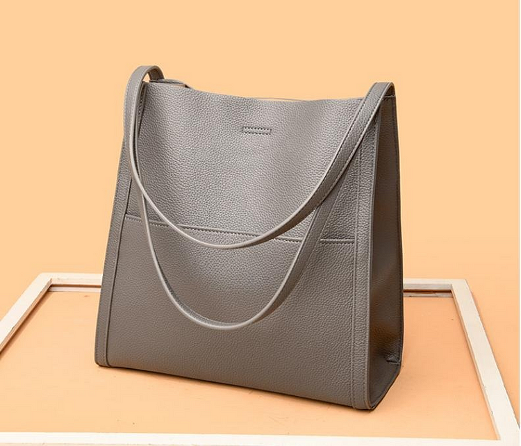 ⏰Promotion du dernier jour 70 % de réduction⏰Sac à bandoulière simple en cuir véritable de couleur unie