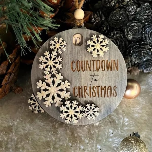 Countdown to Christmas Moving Parts Ornament