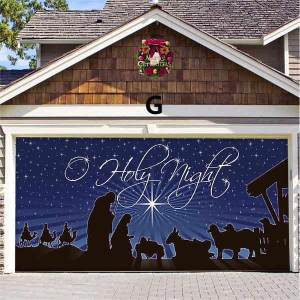 Last Day Sale 49% OFF - Christmas 2024 Garage Door Decoration