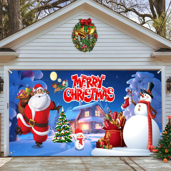 Last Day Sale 49% OFF - Christmas 2024 Garage Door Decoration