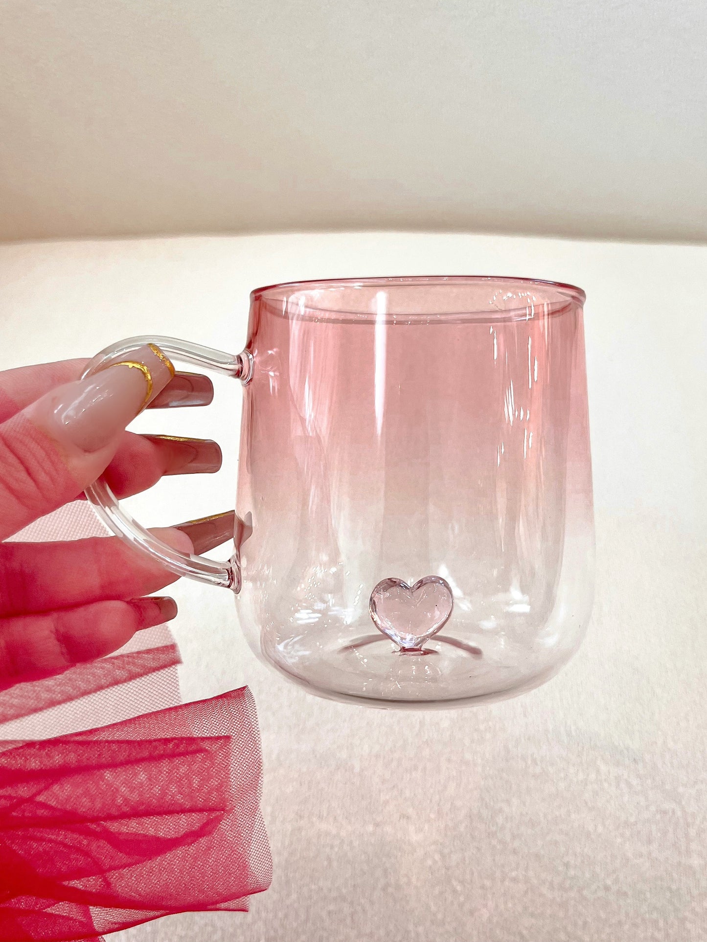 Heart You Glass Cup