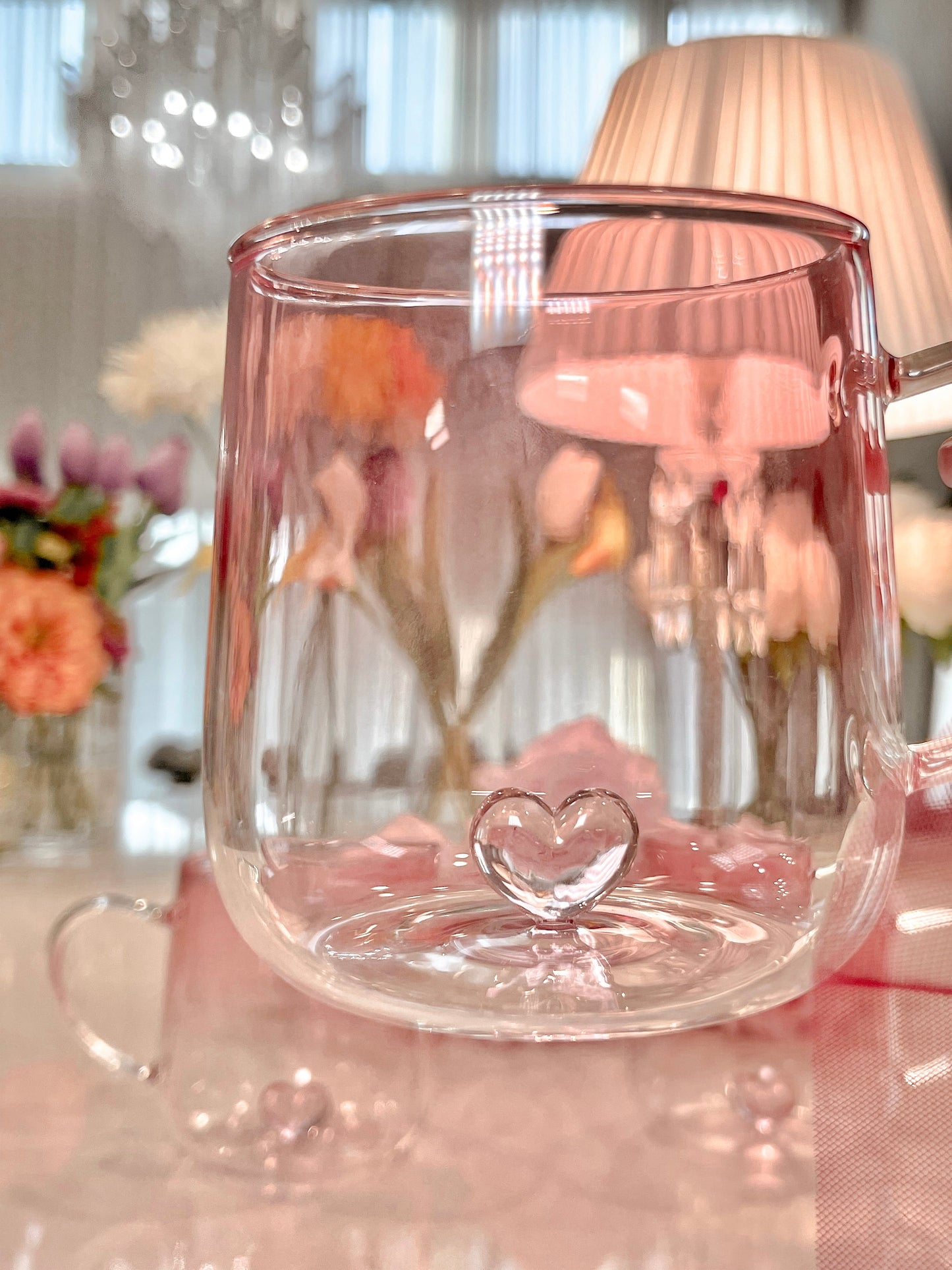 Heart You Glass Cup