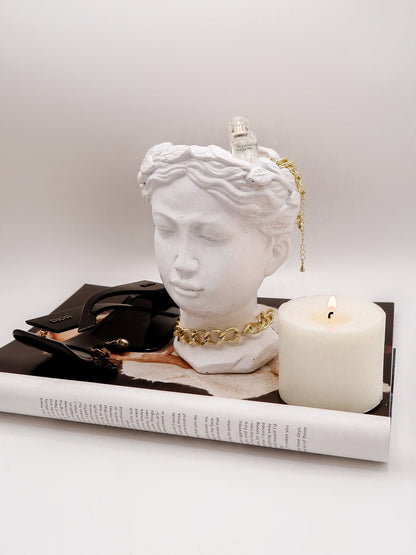 Lavinia Bust Candle Holder