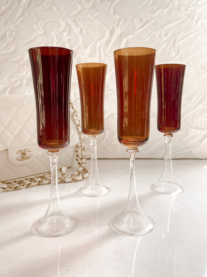 Layla Glass Cup in Brown