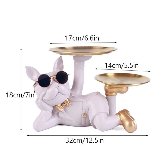 French Bulldog Trays